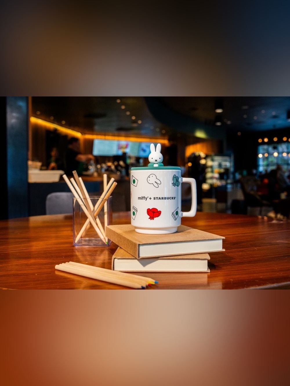 Starbucks x Miffy Ceramic Mug with Lid